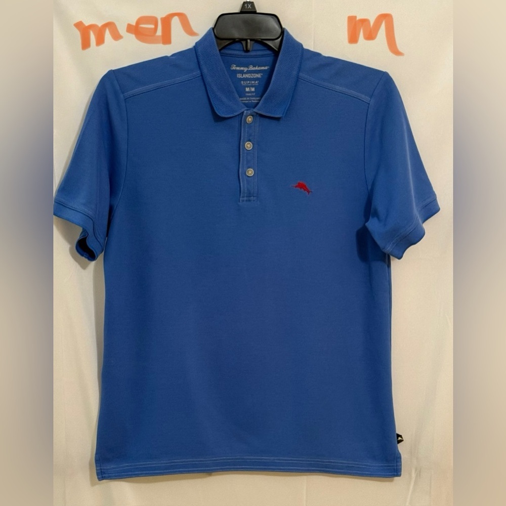 Tommy Bahama Blue Polo Shirt for Men